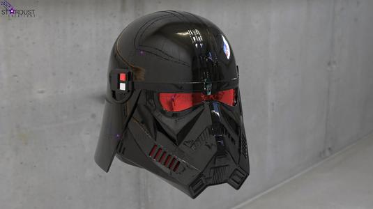 Purge trooper helmet phase 2 for 1 12 black series figure