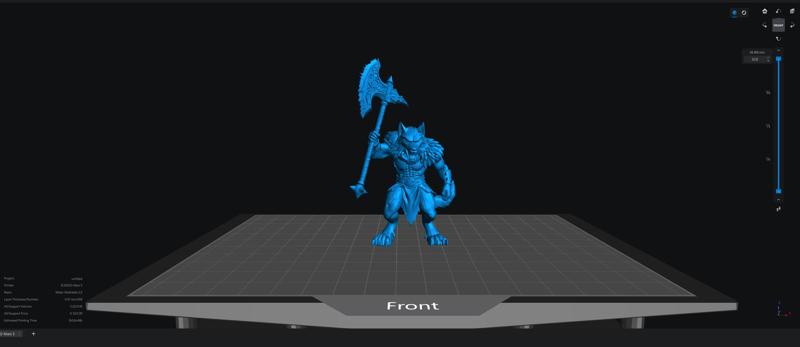 Wolfkin Male Barbarian v1