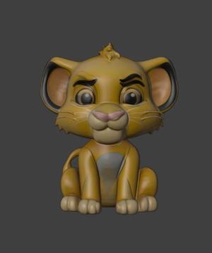 Figure simba the lion king