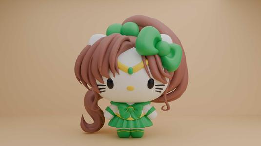 Hello kitty sailor moon