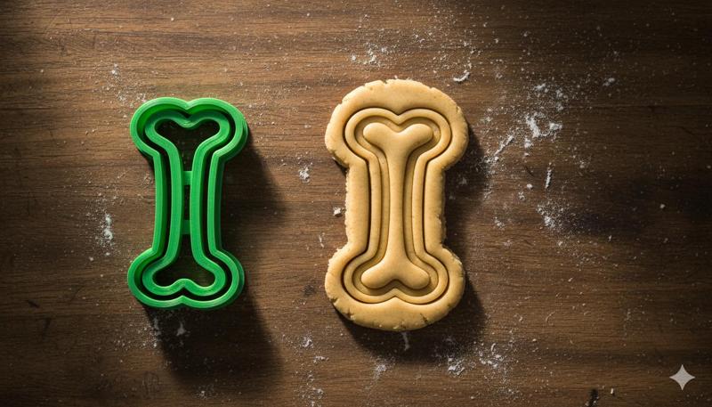 Bone Shaped Cookie Cutter