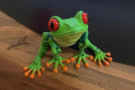 Articulated Flexi Frog