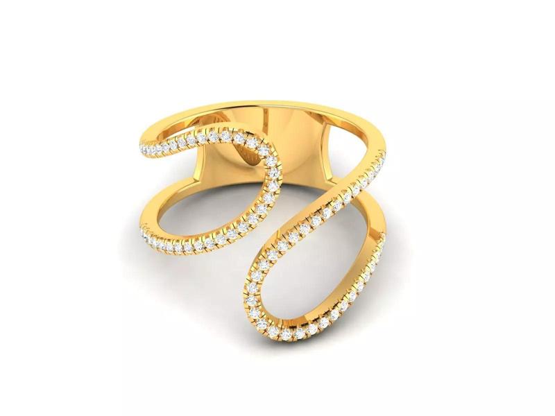 Engagement Wedding Ring 3dm STl OBJ FBX Render Details