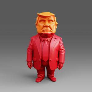 Donald Trump Twist-Top Storage Container