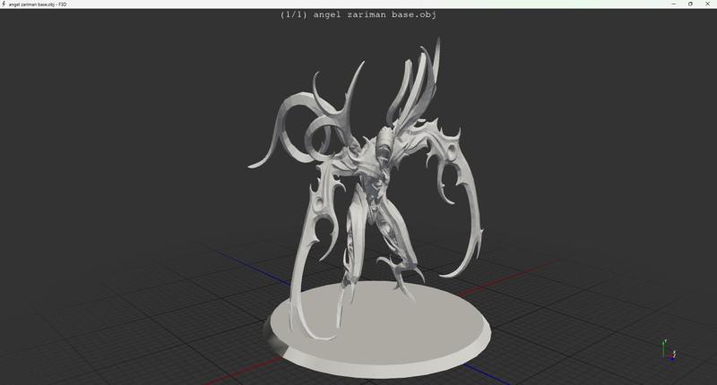 Warframe - Zariman Angel Statue