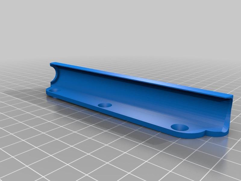 Logitech K830 mount with screw holes