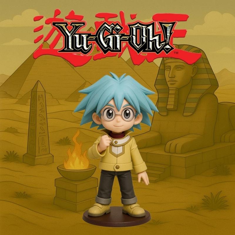 Syrus Truesdale Chibi - 3D Printable Figure | Yu-Gi-Oh GX STL