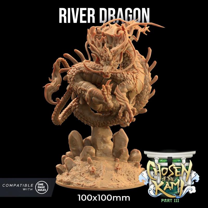 River Dragon | PRESUPPORTED | Chosen of the Kami Pt. III