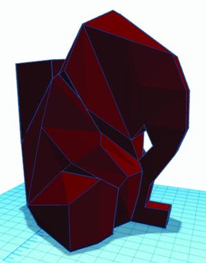 modified elephant squeegee