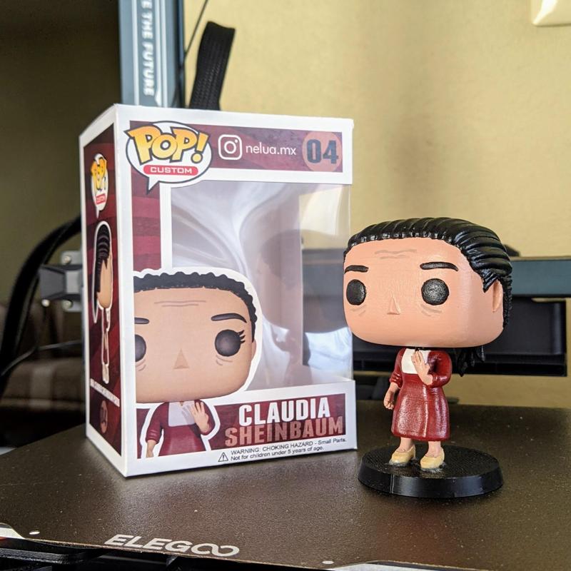 Custom Funko Pop | Claudia Sheinbaum President of Mexico