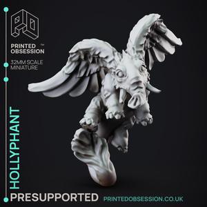 Hollyphant - Celestial - PRESUPPORTED - 32mm Scale