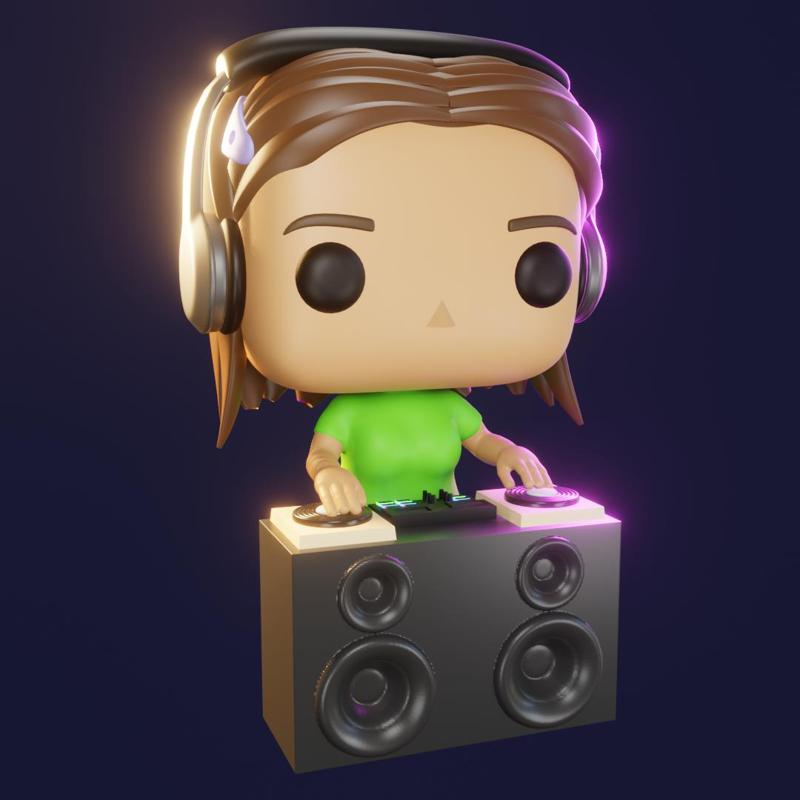 DJ Funko Pop Woman