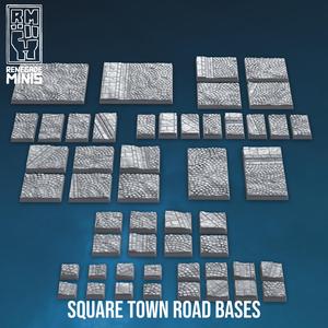 Fantasy Town Road Bases