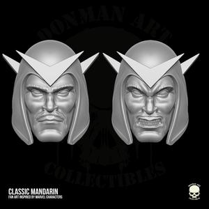 Classic Mandarin STL Files for Action Figures