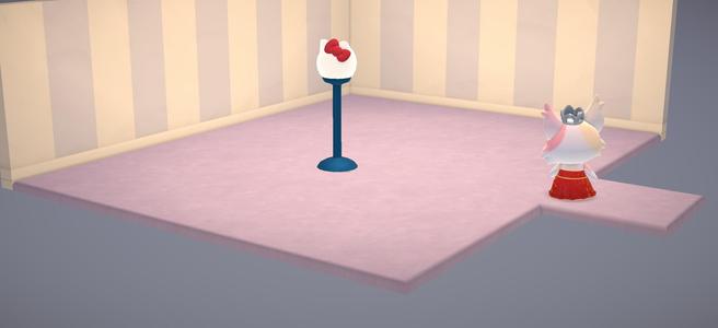 Hello Kitty Lamp Dollhouse Furniture - Hello Kitty Island Adventures 1:16