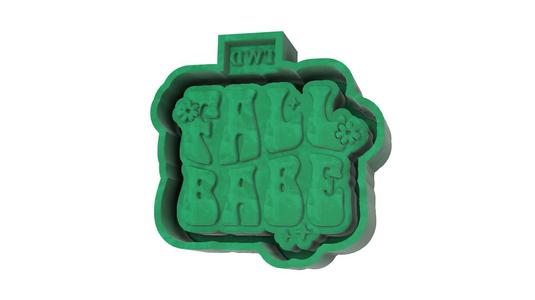 Fall Babe STL Freshie Housing Mold