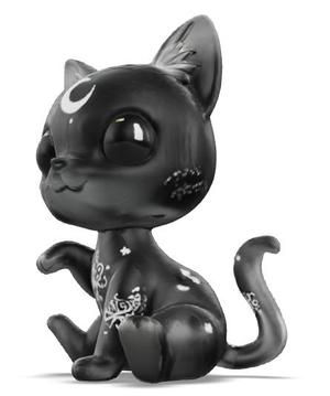 Fun Gothic Cat Figurine – Cute Witchy 3D Print STL