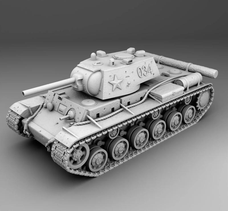 USSR tank KV-1