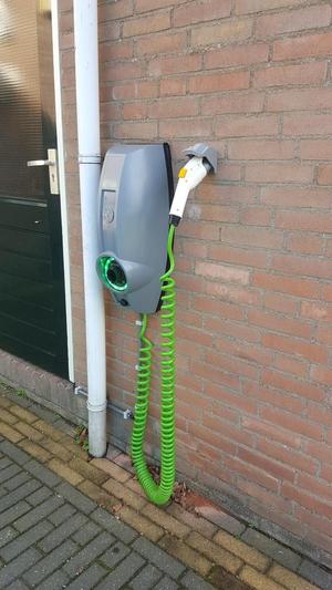 Light blocker for EV-Box charge station