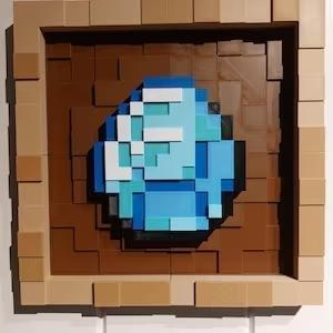 Minecraft 3D Item Frame Set - Diamond Sword, Diamond & Water Bucket