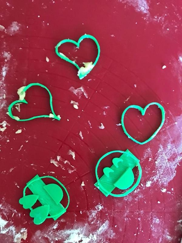 Love-themed Imperfect Cookie Cutter Set