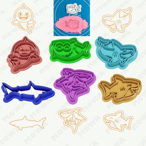 Baby Shark Cookie Cutters set 6 PCS