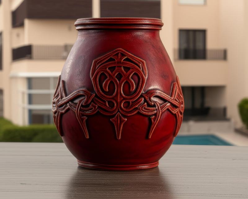 Vessel of Ancient Runes: Elden Ring-Inspired Vase