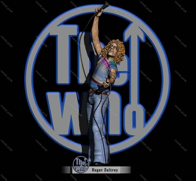 Roger Daltrey - The Who 3D printing