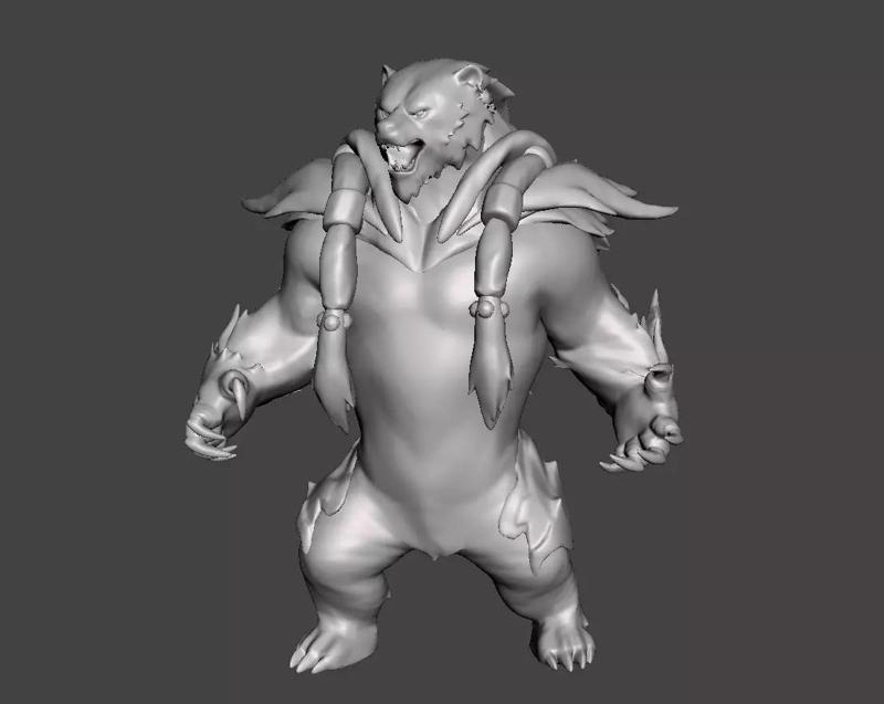 Volibear 3D Model bear