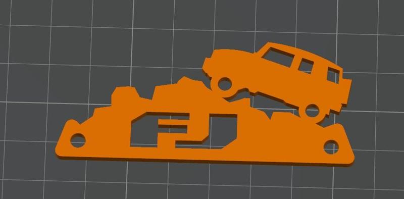 FJ Cruiser Luggage Tag