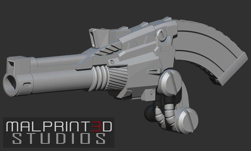 RX78-2 V.3.0 Shoulder Canon