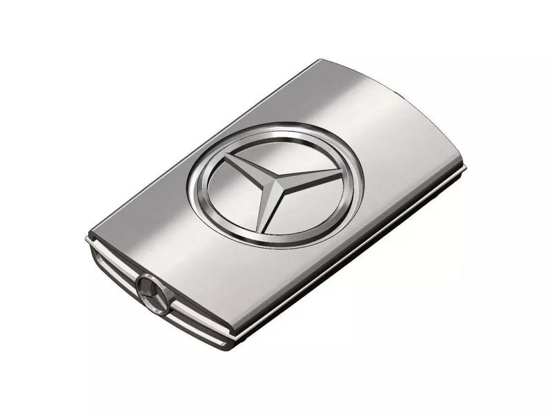 Front grille Mercedes logo 300SL gullwing sculpture weight