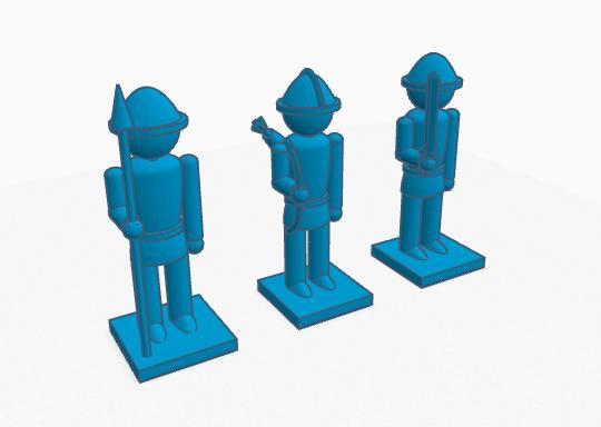 3 PANTIN SOLDIER PAWN