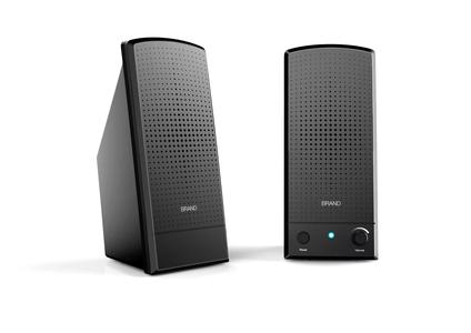 Black  desktop Stereo 2-1 speaker