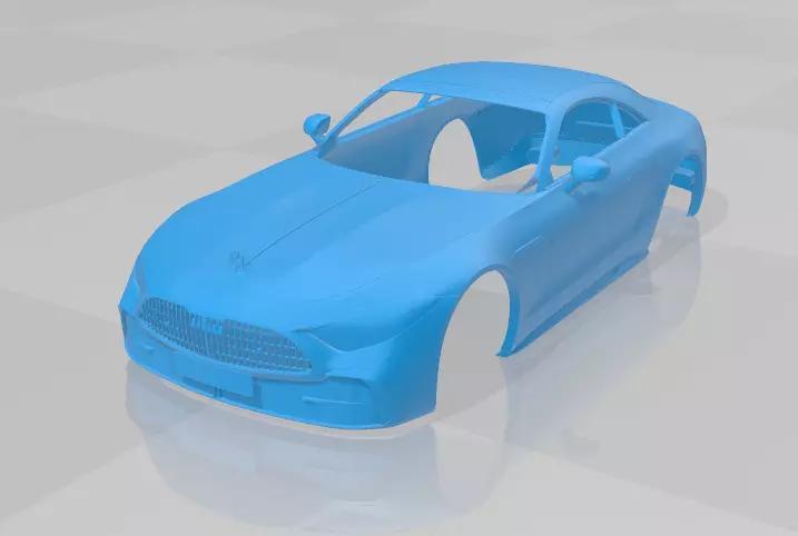 Mercedes Benz SL Monogram Maybach - Body Car STL Model