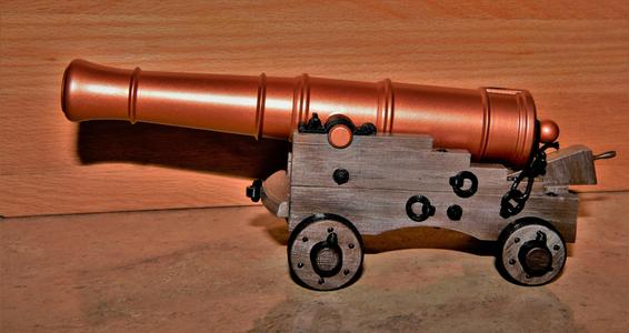 24 Pounder Navel Cannon