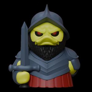 rubber duck-conquering spanish soldier