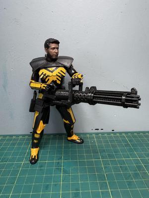 Flexible version Z-6 Rotary Blaster Cannon for Black Series