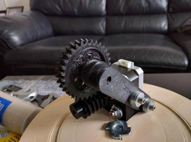 Smaller Worm Gear set for Nema17