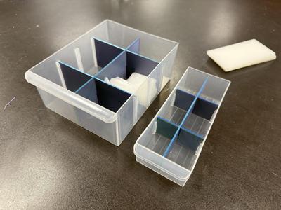 Small Parts Bin Dividers