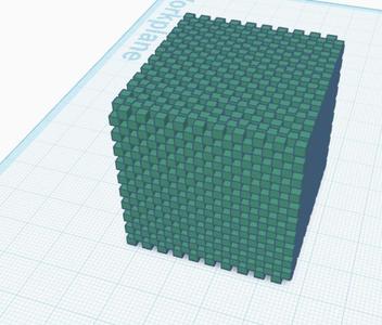 Cube made of cubes!