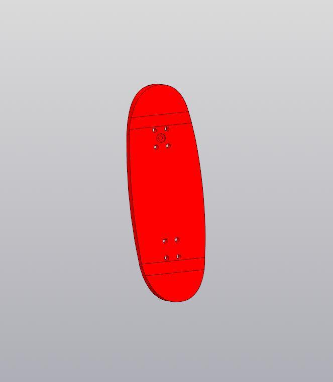 Eggy 32mm shape for low fingerboard mold