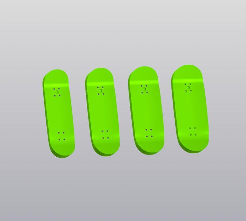 Shapes for High Fingerboard Mold