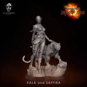 Xala and Saffira - 32mm - 75mm - 170mm