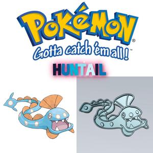 AMAZING POKEMON huntail COOKIE CUTTER STAMP CAKE DECORATING
