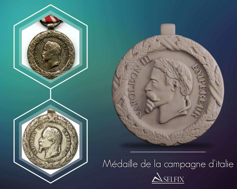 Commemorative medal of the 1859 Italian Campaign