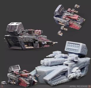 T-20 Duty Tank - Warhammer Style