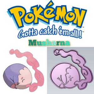 AMAZING POKEMON musharna COOKIE CUTTER STAMP CAKE DECORATING