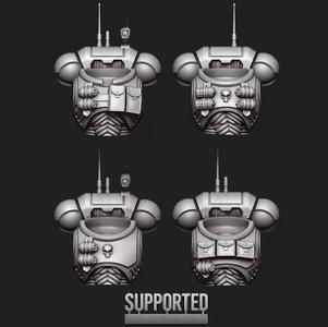 Voidguard Exo-Core marine Upper body kit