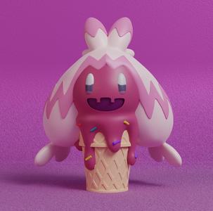 Pokemon - Ice Cream Tinkaton